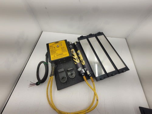 BANNER MGCA-4A Machine-Guard Control Box Light Curtain MGR1216A MGE1216A Mirrors