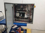 Hoffman Control Cabinet IDEC FA-3S PLC Numatics 3 Solenoid Valve ABB Contactors