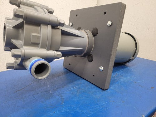 Surfilco NS-703046A Vertical Chemical Pump 2" - 1.5" 1.5HP 3PH Plastic Impeller