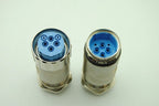 Hummel M40 6-Pin Power Connector 7720-723-00, Male-Female, No Pins - NEW