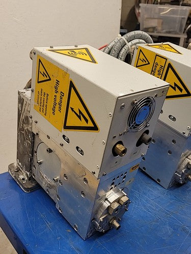 Lot 3x Muegge MH2000S-218BB Magnetron Head 2kW 2.45GHz Microwave Generator