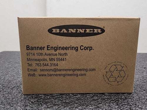 Banner Engineering Q45BB6FQ 36729 Rugged Fiber Optic Photoelectric Sensor