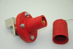 Leviton Single-Pole Female Receptacle, Red, 1-1/8" ID