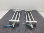 Lot of 2  Bimba Ultran Rodless Linear Guide Slide Cylinder UGS-0049 100psi