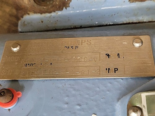 Waukesha Cherry Burrell 018U2 Rotary Positive Displacement Pump SPX Sanitary A11