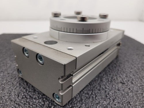 SMC MSQB100A Pneumatic Rotary Actuator Table w/ 2x D-A93 Autoswitches Sensors