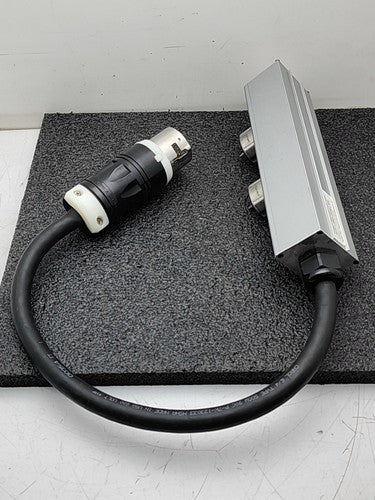 Leviton Power Distribution Unit PDU 3PH 4W 50A 250V Locking Plug Splitter