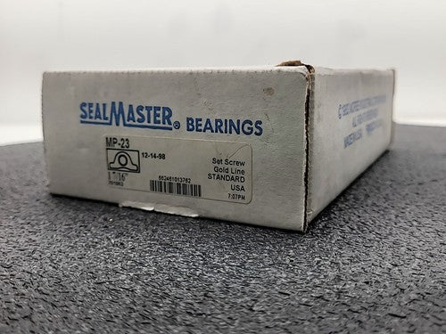 SealMaster MP-23 Gold Line Standard Bearing 1-7/16" Bore, 2-1/8" Base to Center