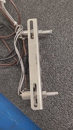Lot 2x SMC CDJPB6-10D Dual Cylinder Double Acting Clamp Assembly w/ reed sensors