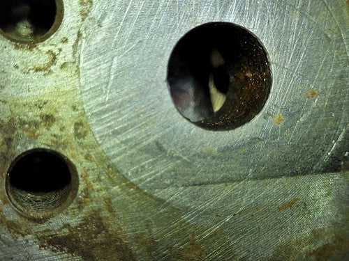 Hydro Leduc MA32 Bent Axis Hydraulic Motor SAE C 14T Splined J498b Rear Ports
