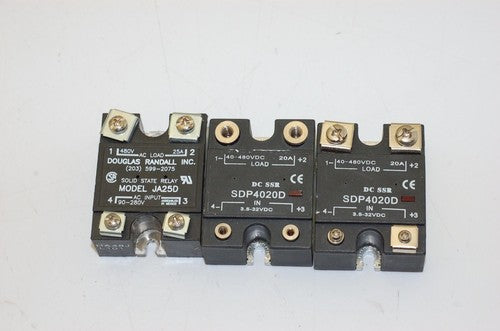 Solid State Relays, Omron, Carlo Gavazzi, Crydom - Lot of 8
