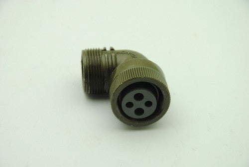 ITT Cannon G16 Right Angle 4-Pin Female Connector Receptacle - NEW
