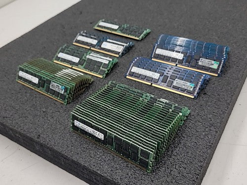 Lot of 66 16GB Samsung SK Hynix Server RAM Mixed DDR3 ECC Registered Memory