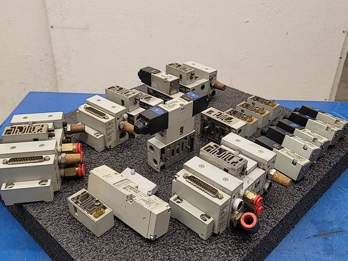 Numatics Mark 4 Series Solenoid Valve Pneumatic Manifold Lot Interface Modules D
