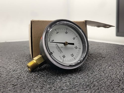 Ashcroft 25 1490A Low Pressure Gauge 30 in H2O Beryllium Copper Diaphragm