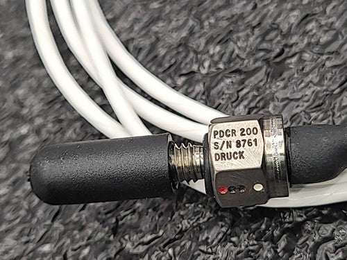 Druck PDCR 200 Pressure Transducer Sensor with Cable and Calibration Certificate