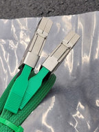 Lot of 2x SFF-8644 Mini SAS HD to Slimline x4 SFF-8654 4i Straight 38 Pin Cable