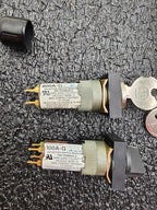 Lot 4x of Allen Bradley AB 800A G2CW GC2C 2x Keyed 2x 2 Position On/OFF Switches