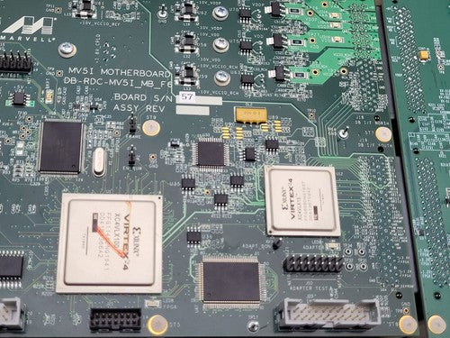 Marvell MV5I Motherboard  DB-RDC-MV5I_MB_F6  w/ daughter board DB 31734