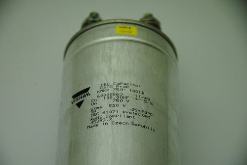Vishay KMKP 750-100IB, Capacitor, 100uF 750V