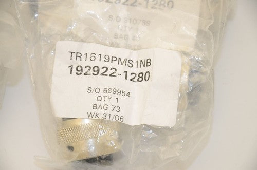 ITT Cannon Circular Connectors 192926-0510, 0520, 0530; 192922-1280 - Lot of 18