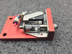 Honeywell Micro Limit Door Switches Red Aluminum Mounting Brackets Lot of 7