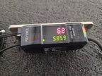 Keyence Digital RGB CZ-V21A w/ CZ-H37S Fiberoptic Reflective Sensor Head 11-20mm