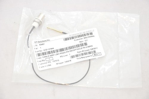 NPI Solutions BNC Pogo Pin Receptacle P4 Hybrid 0151-31644 - Lot of 2 - NEW