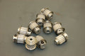 Aluminum Timing Belt Pulley 22mmD 6mm Bore 4mm Pitch for 16mmW Belt - Lot of 10
