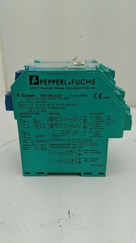 Pepperl Fuchs K-System KFD2-CD-Ex1.32-8 Driver -SR2-Ex2.W Amp -STC4-Ex2 Supply