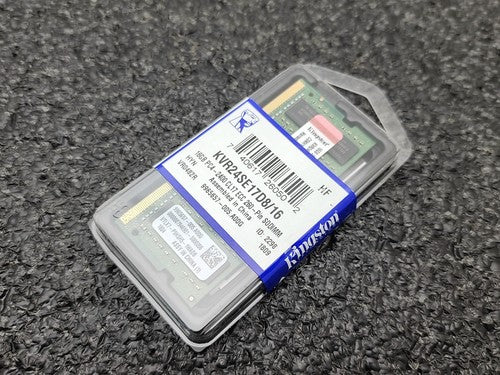 Kingston KVR24SE17D8/16 16GB DDR4 SODIMM PC4-2400T CL17 ECC Unbuffered RAM