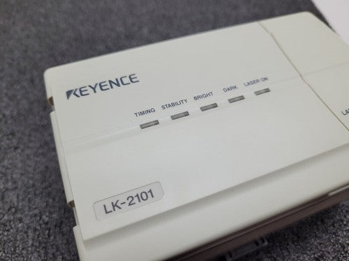 Keyence LK-2101 CCD Laser Displacement Sensor Controller Tested Working Pull