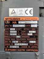 Mitsubishi HA-83NC-SD5 AC Servo Motor 1Kw OSA104 Encoder Citizen E-32