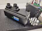Sanyo Denki AC Servo Motor Q2AA10150HXSH6 Servo Drive RS2A05AAAL004EB2PL1 Brake