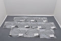 SMC EX500-AC003-SAPA .3m Cable 8-Pin Male To Female Lot Of 10 New In Bag