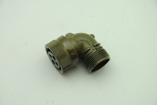 ITT Cannon G16 Right Angle 4-Pin Female Connector Receptacle - NEW