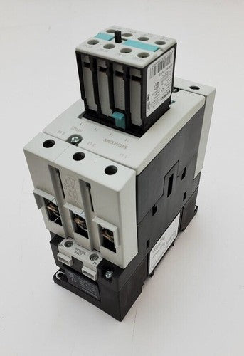 SIEMENS SIRIUS 3RT1446-1AL20 Contactor 140A 400V 230VAC 50/60Hz w/ 3RH1921-1HA22