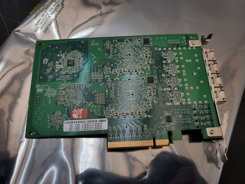 Quad Port QLogic QLE2564 FC HBA PCI-E Fiber Channel 4 Port + 4x 8Gb Transceivers