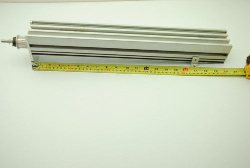 Screw Driven Aluminum-Frame Linear Actuator, L 510mm, 390mm Travel, 7mm Shaft D