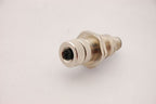 Turck-Style 5-Pin SS Panel Mount Connectors, Female to Male - Lot of 10