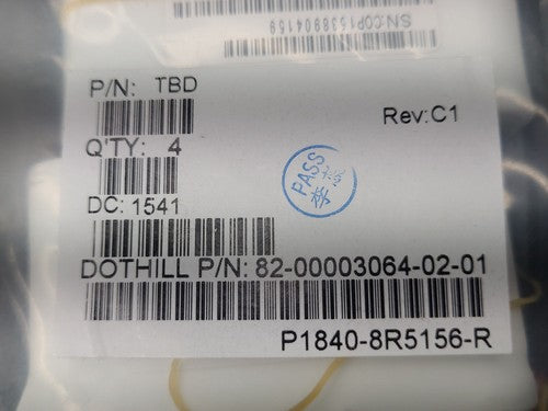 Lot Cooper Bussmann P1840-8R5156-R Aerogel Capacitor 82-00003064-02-01 DOTHILL