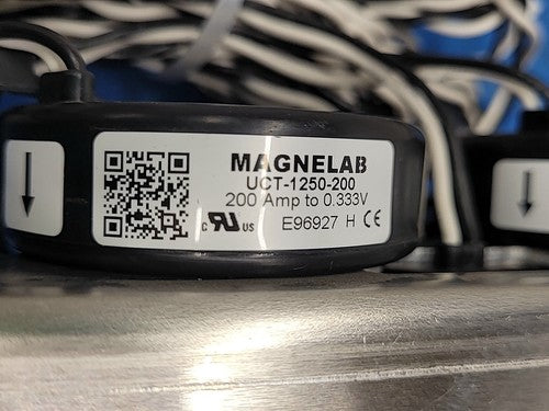 Magnelab UCT-1250 Current Transformer Sensor Lot of 6 w/brackets for 3PH Sensing