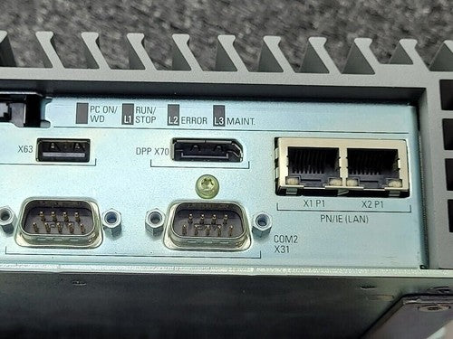 Siemens 6ES7647-8BA12-0AA3 NANOBOX PC DisplayPort Tested Working Pull 24VDC pwr