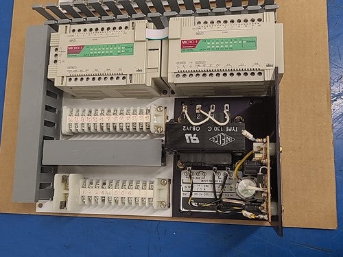 IDEC Micro-1 PLC Control Panel Lot Sola Power Supplies Crydom Relays DIN