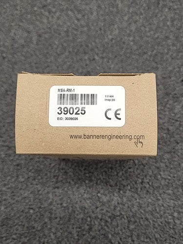 Banner Engineering MSA-RM-1 Relay Module 39025 Mini Micro Screen Replacement