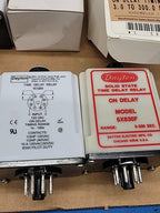 12x Dayton 5X830F Solid State Time Delay Relay On-Delay Timer with Socket Mounts