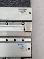 Lot of 2x FESTO SLG-18-275-YSR-A SA-208432 Linear Drive Air Actuator says: leaks