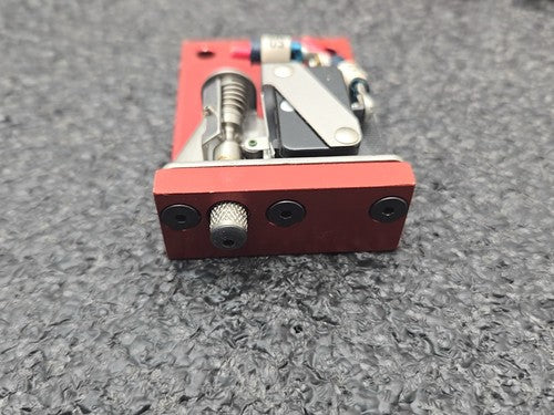Honeywell Micro Limit Door Switches Red Aluminum Mounting Brackets Lot of 7