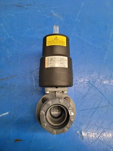 Lot of 4x Gemu Typ 410 Pneumatic Butterfly Valve DN 25 PN Air Open Spring Close