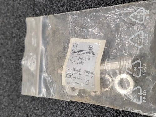 2x Schmersal IFL 2-8-01STP Inductive Proximity Sensor M8 Threaded Barrel Switch